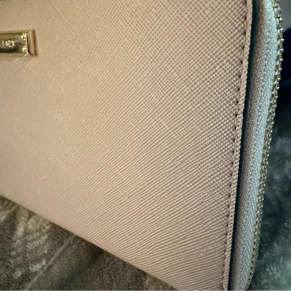 Aldo Creamy Peach Women's Wallet - Picture 6 of 13
